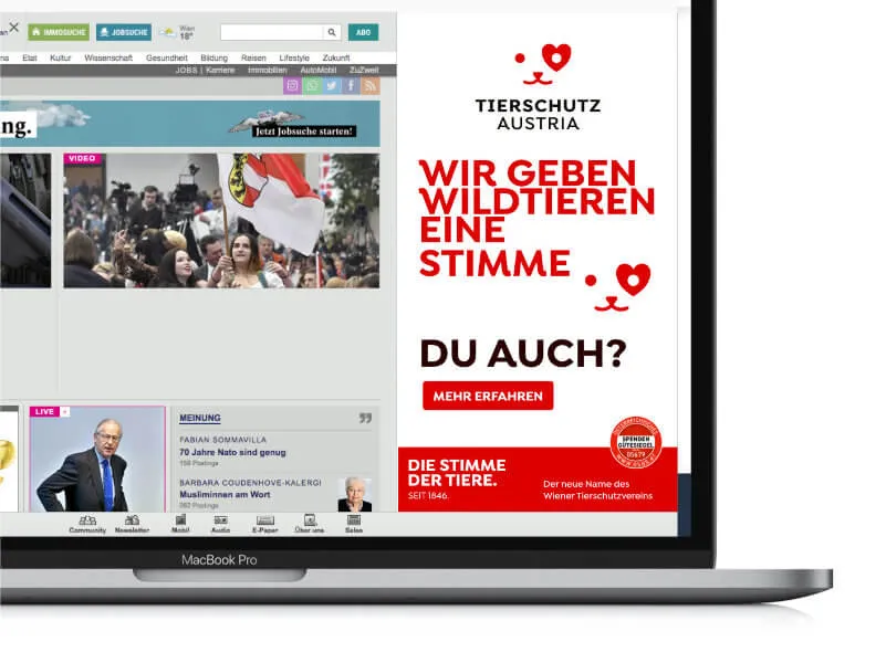 Tierschutz Austria project image
