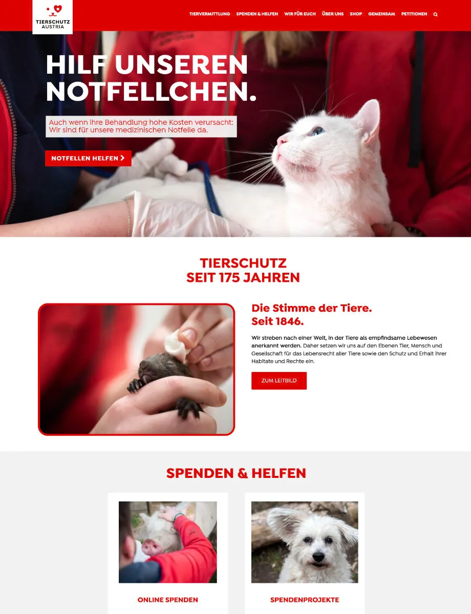 Tierschutz Austria project image